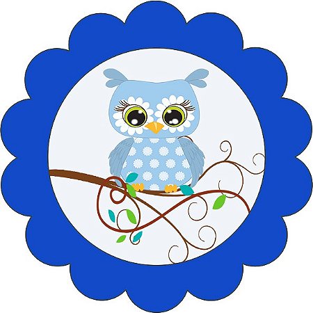 12 Adesivo/rótulo coruja 5x5 ( personalizamos qualquer tema sem o nome do aniversariante)