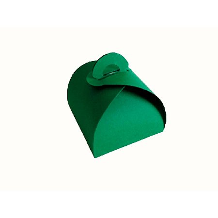 Embalagem para bem casado verde escuro com 100 unidades