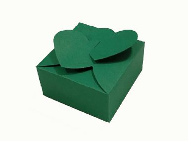 Embalagem coração para bem casado 100 unidades