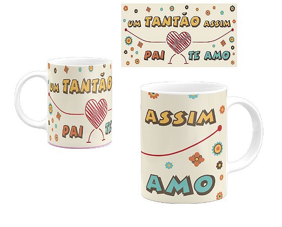 Caneca de Porcelana Tantão