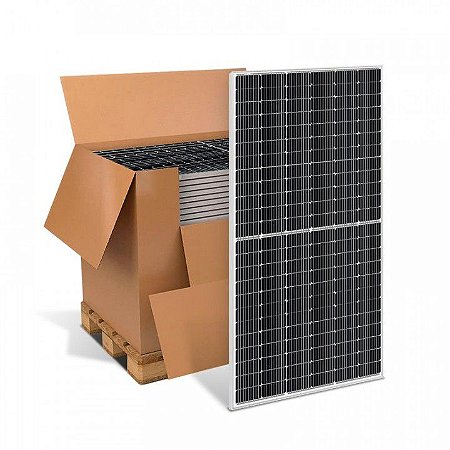 Painel Solar Sunova 550W com Caixa com 31 placas