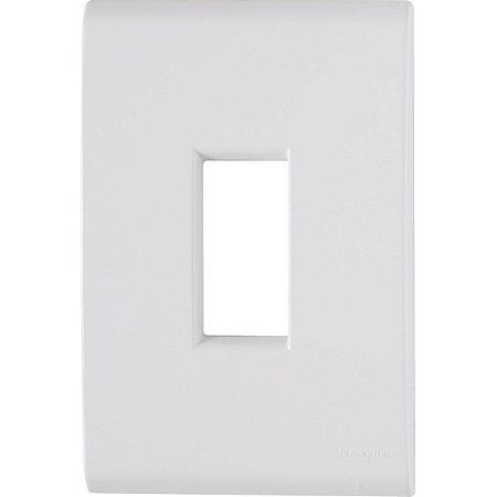 Placa 1 Posto Vertical 4X2 e Suporte - LINHA LIZ TRAMONTINA