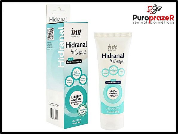 LUBRIFICANTE E HIDRATANTE ANAL HIDRANAL 50G - INTT