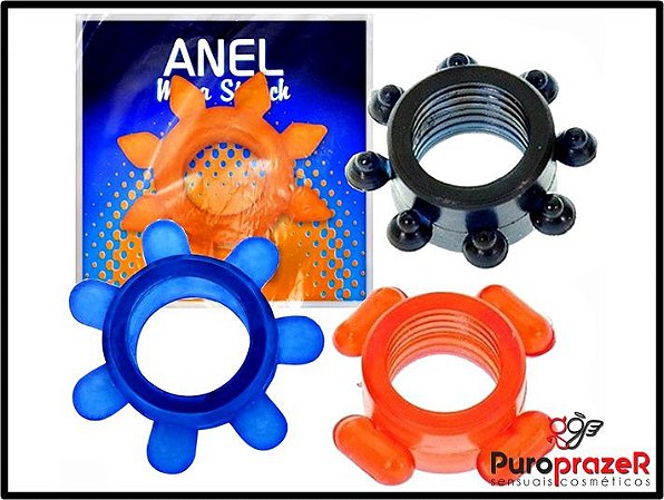 ANEL PENIANO SEM VIBRADOR MEGA STRETCH