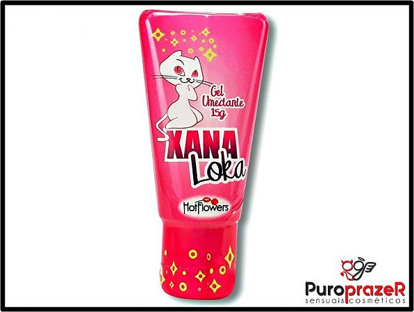 Excitante Feminino Xana Loka 15g Hot Flowers Puro Prazer Cosméticos Sensuais 0591