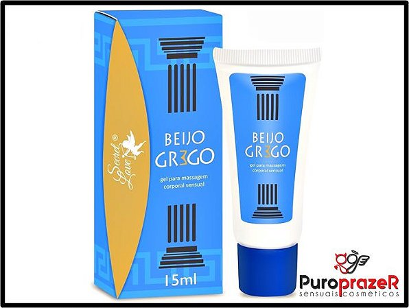 GEL COMESTÍVEL PARA BEIJO GREGO 15ML - SECRET LOVE