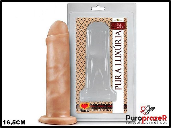 PRÓTESE SEM VIBRADOR 16,5CM - SEXY FANTASY