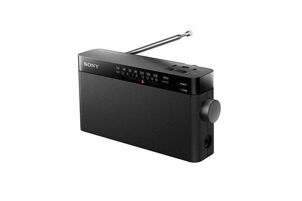 Rádio Portátil Sony ICF-306 Analógico AM/FM - Preto
