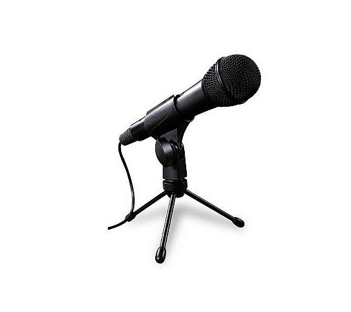 Microfone Condensador Knup KP-918 - preto