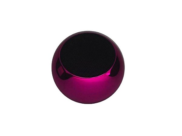 Caixa de Som Mini Speaker 3W - rosa