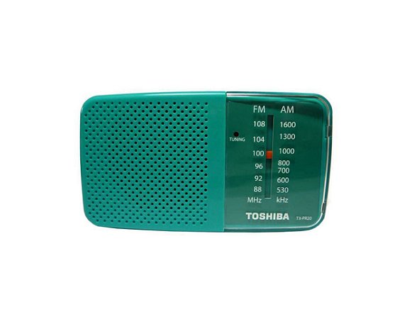 Rádio Toshiba Tx-pr20 FM/AM - Verde