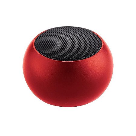 Caixa de Som Mini Speaker 3W - vermelha