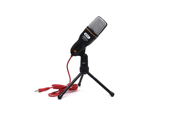 Microfone Condensador Knup KP-917 1,80m