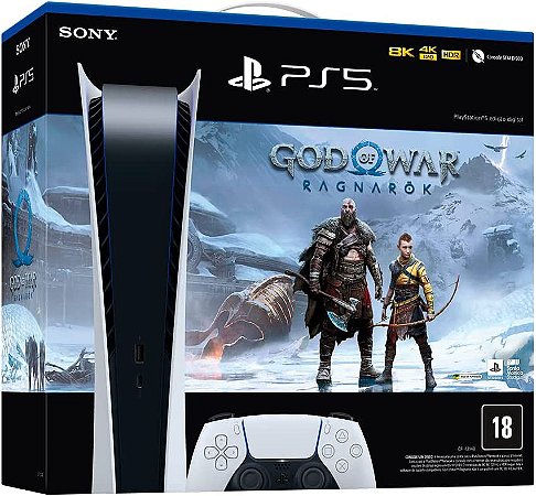 PlayStation®5 Edição Digital + God of War Ragnarök