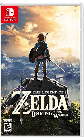 Zelda Breath of the Wild Nintendo Switch