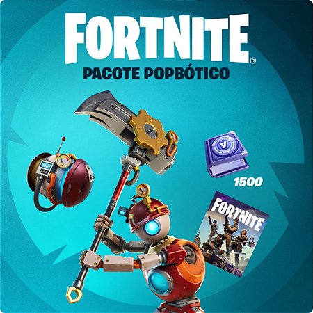 Pacote Popbótico - Fortnite - Código Digital XBOX