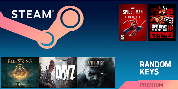 Steam Keys Acima De 90 Reais Aleatorias + 1 Steam Key - DFG