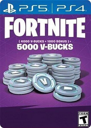 Fortnite - 5000 V-bucks PSN