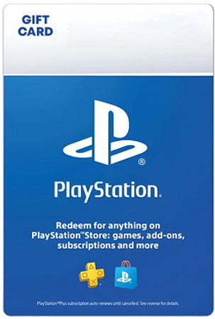 Cartão PSN / Gift Card Playstation