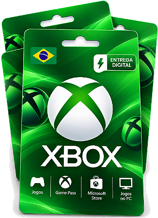 Gift Card Xbox BR - Cartão Xbox Digital