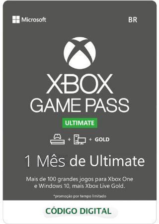 Xbox Game Pass Ultimate 1 Mes - Código 25 Dígitos