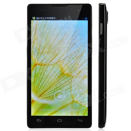 Jiake JK-11 Quad-Core Android 4.2 WCDMA Bar Telefone w / 5.0 "/ Wi-Fi /