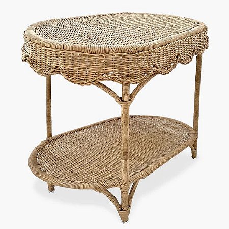 Mesa de cabeceira em junco  natural