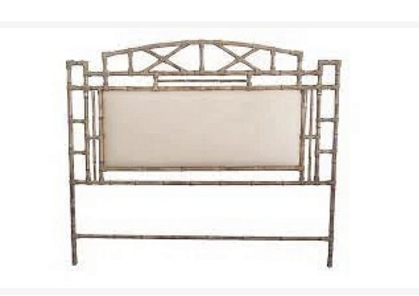 Cabeceira de Cama King em bambu e palha de buriti