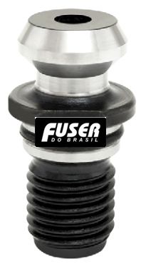 PINO DE FIXAÇÃO ISO-40 (ISO 7388B) C/ PASS. (Ø22,5xØ17xL=44,5) (M16)