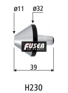PONTEIRA H230 PARA PONTO ROTATIVO (PONTAS INTERCAMBIÁVEIS)