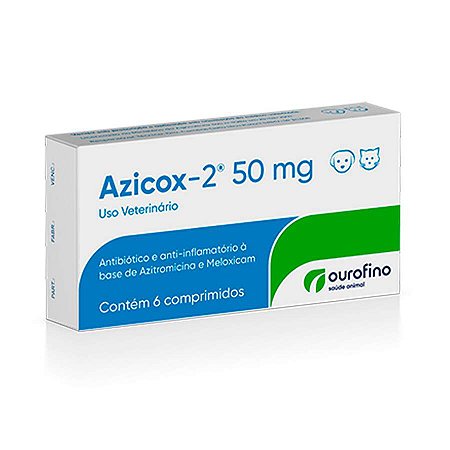 Azicox-2 50 mg 6 comprimidos