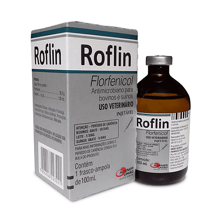 Roflin (Florfenicol) 100 ml - Validade:31/12/2021