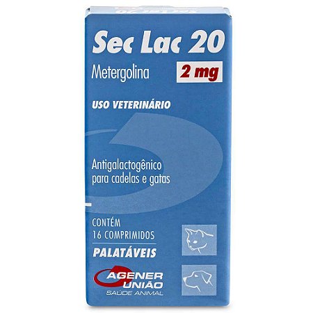 Sec Lac 2,0 mg Metergolina 16 Comprimidos