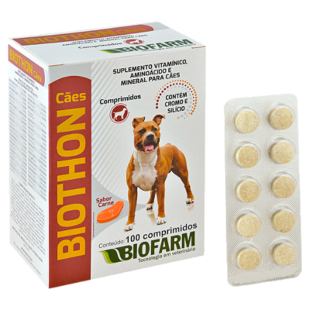 Biothon cães 100 comp