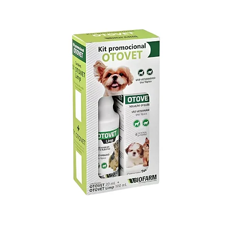 Otovet 20ml + Otovet Limp 100ml kit