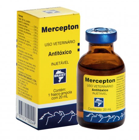 Mercepton injetável 20 ml