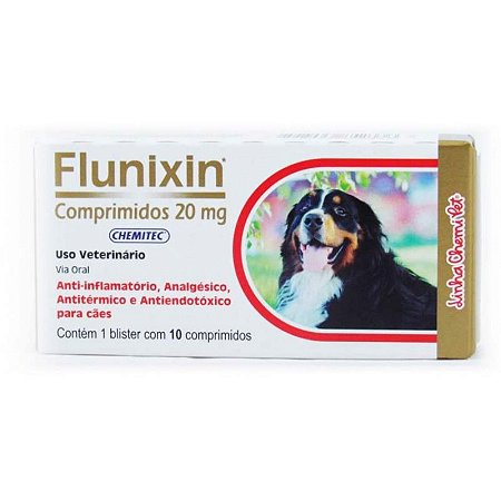 Flunixin 20 mg 10 Comprimidos