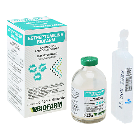 Estreptomicina Biofarm 6,25 gr