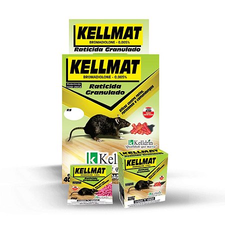 Kellmat Raticida 10 X 25 grs