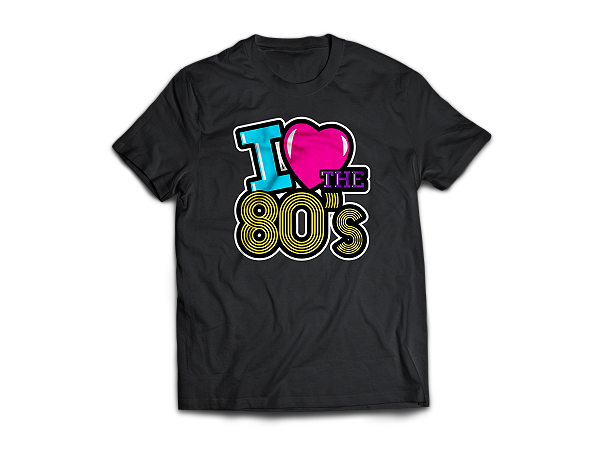 T-SHIRT ANOS 80-90