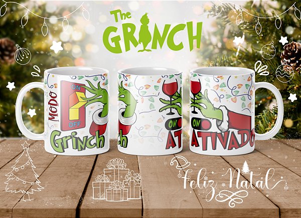 CANECA NATALINA GRINCH