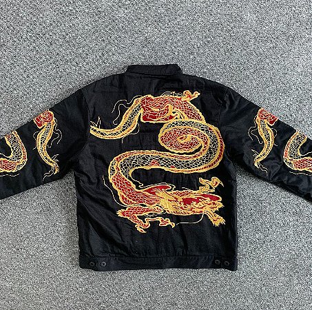 Jaqueta Supreme Dragon Work - Boutique ZeroUm | Conceito Hype de A-Z