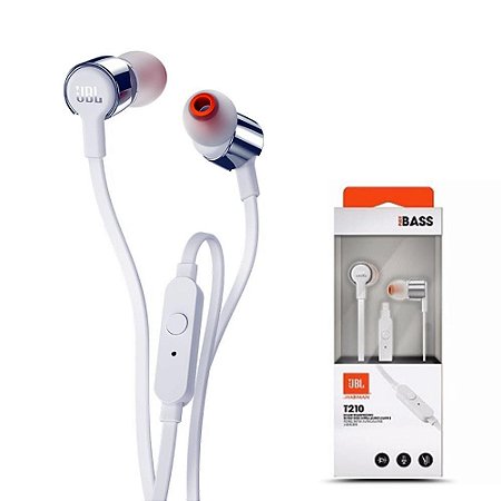 Fone jbl com fio branco Outlet
