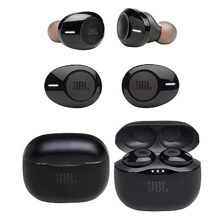 Fone de ouvido sem fio jbl tune 120tws black Clearance