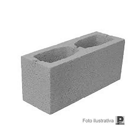 Bloco concreto aparente (14x19x39cm)