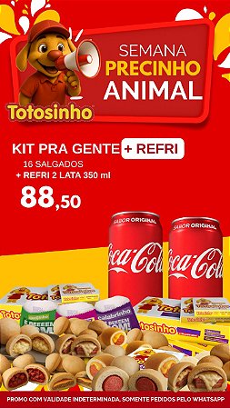 Kit pra Gente 2 + Refrigerante