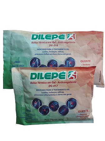 BOLSA FLEXÍVEL ANTICONGELANTE - DILEPÉ