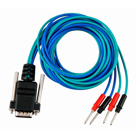 CABO 09 PARA NEURODYN II, AUSSIE SPORT E NEURODYN 10 CANAIS (GR 2000, ATÉ NÚMERO DE SÉRIE 62286) - COR AZUL/VERDE - IBRAMED