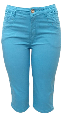9603 TF BERMUDA LYC COLOR - MOR Azul claro
