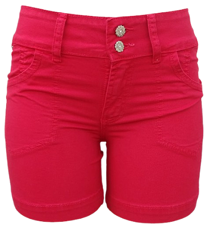 8412 TF SHORTS LYC COLOR RAQUEL VERMELHO